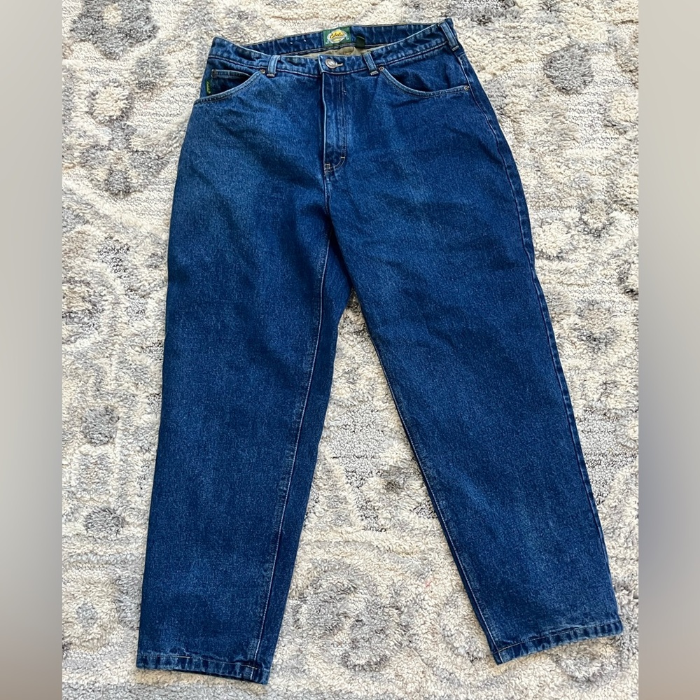 Cabela's dry plus lined jeans 36 X 30